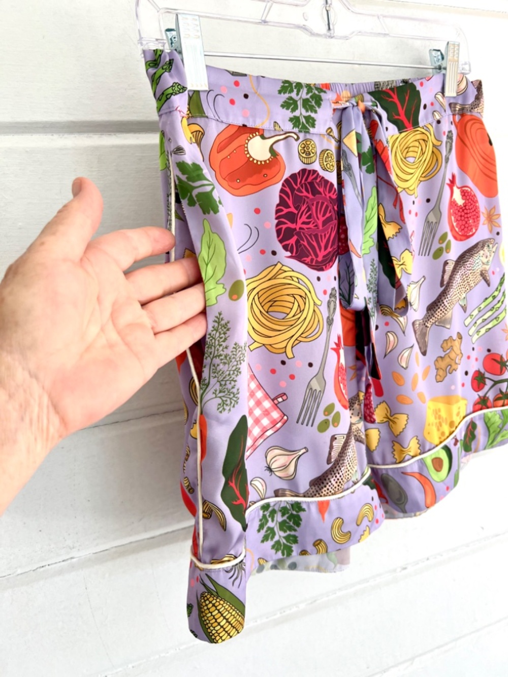 KAREN MABON for ANTHROPOLOGIE Chef's Table Short Pajamas Set - M - Picture 8 of 16